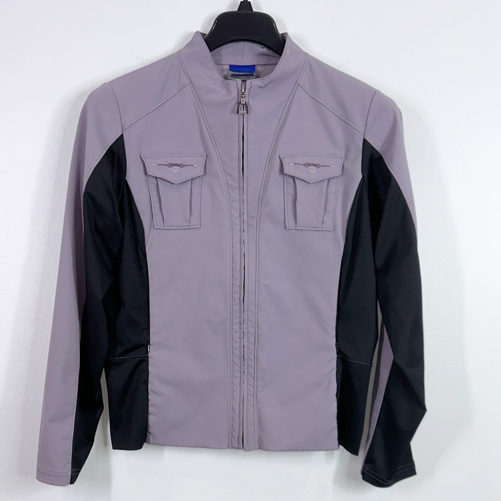 Irideon Equestrian riding full zip jacket size large